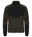 Heren Fleece Vest Clique Haines 023946 mist groen